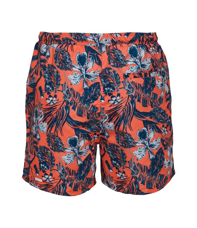 Only & Sons ONSTED SWIM AOP2 GD 6137 HOT CORAL