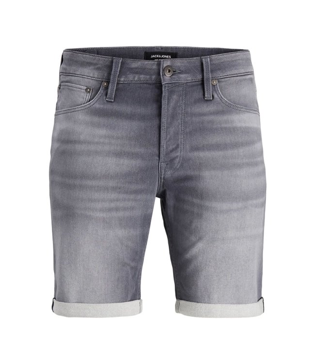 Jack & Jones JJIRICK JJICON GREY DENIM SHORTS GE 206 I.K STS