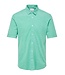 Only & Sons onsCUTON SS KNITTED MELANGE SHIRT GREENLAKE