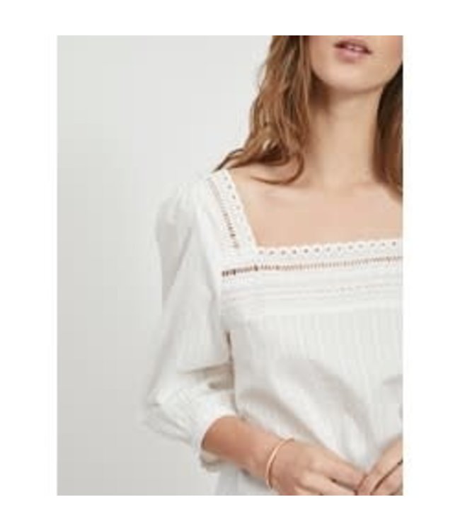 VILA VIGITTY 3/4 TOP/DES EHISPER WHITE
