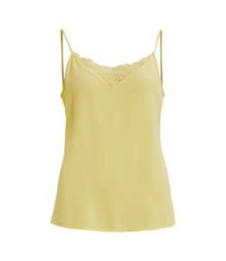 VILA VIMERO LACE SINGLET/SU - FAV MELLOW YELLOW