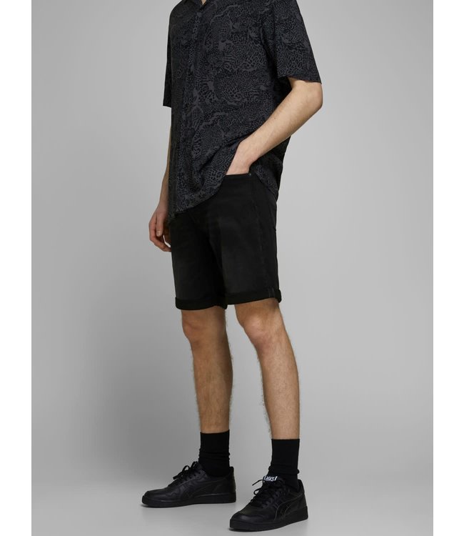 Jack & Jones JJIRICK JJICON SHORTS GE 010 I.K STS BLACK DENIM