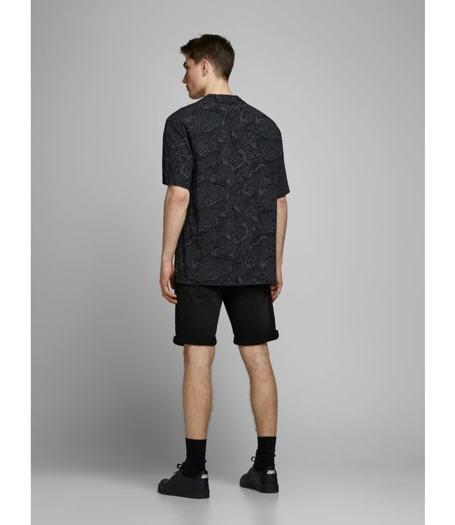 Jack & Jones JJIRICK JJICON SHORTS GE 010 I.K STS BLACK DENIM