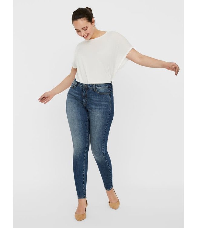 VERO MODA CURVE VMSOPHIACURVE HR SKINNY JEANS MD- K