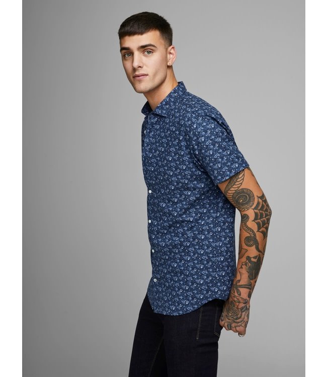 Jack & Jones JPRBLASUMMER BLACKBURN SHIRT NAVY BLAZER