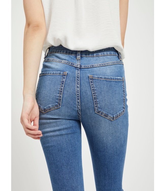 VILA VIEKKO HWSK 7/8 JEANS/SU MEDIUM BLUE