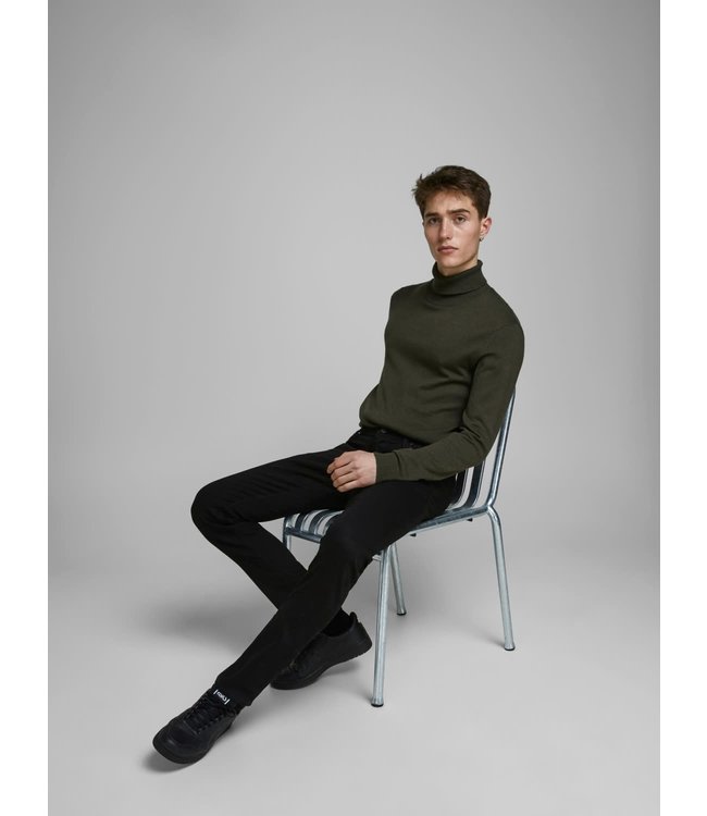 Jack & Jones JJIGLENN JJFELIX AM 046 50SPS LID BLACK DENIM