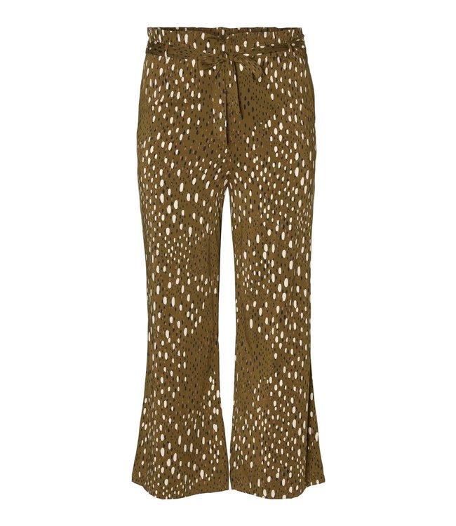 VERO MODA CURVE VMLOLLIE PANT - K CURVE FIR GREEN