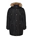 VERO MODA CURVE VMTROK AW20 3/4 PARKA CURVE BLACK