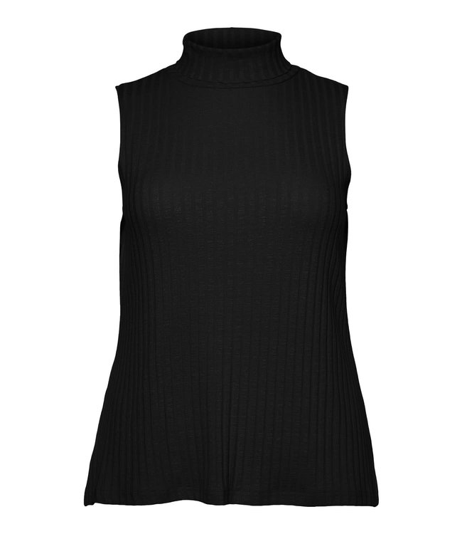 VERO MODA CURVE VMASIRA SL TOP - S CURVE  BLACK
