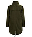 VILA VIWINDAS COATED JACKET FOREST GREEN