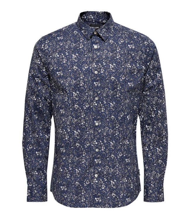 Only & Sons ONSBART LIFE LS ORGANIC FLORAL SHIRT