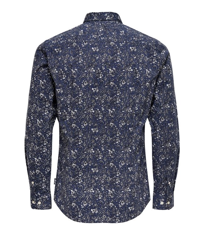 Only & Sons ONSBART LIFE LS ORGANIC FLORAL SHIRT