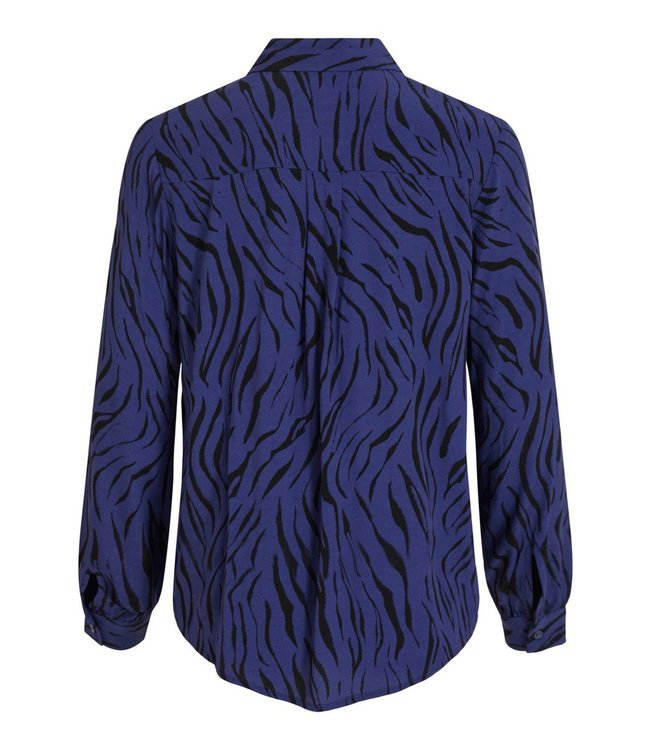 VILA VISIMOZEBBA L/S MIDI SHIRT DRESS/SU