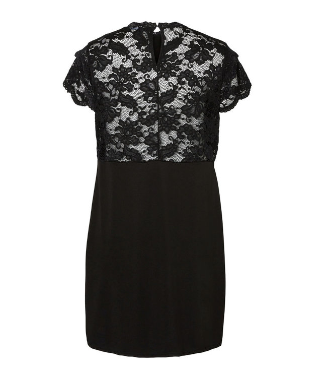 VERO MODA CURVE VMSANDREA SS ABOVE KNEE DRESS CURVE