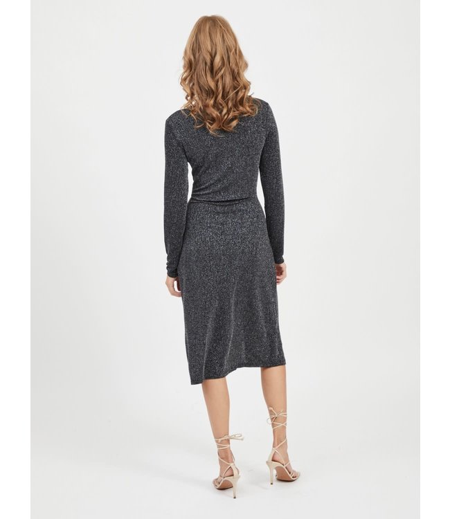 VILA VISHINNI L/S GLITTER DRESS