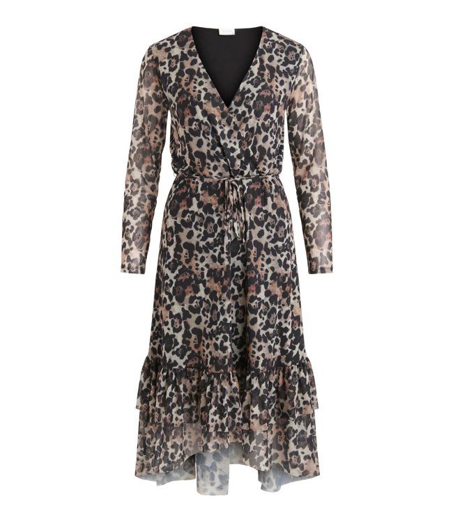 VILA VIMEMIS L/S WRAP DRESS