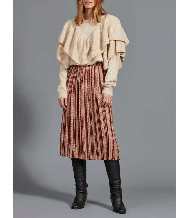 VILA VISARLA NW MIDI SKIRT