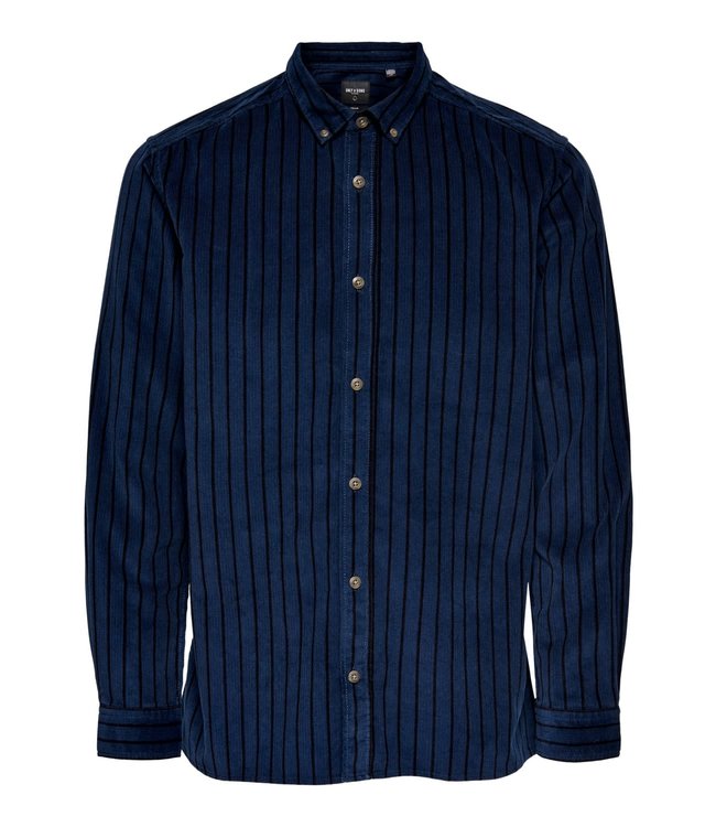 Only & Sons ONSEDWARD LS STRIPED CORDUROY SHIRT