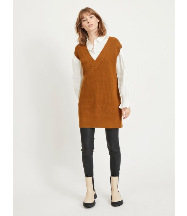 VILA VIKALAN LONG KNIT VEST