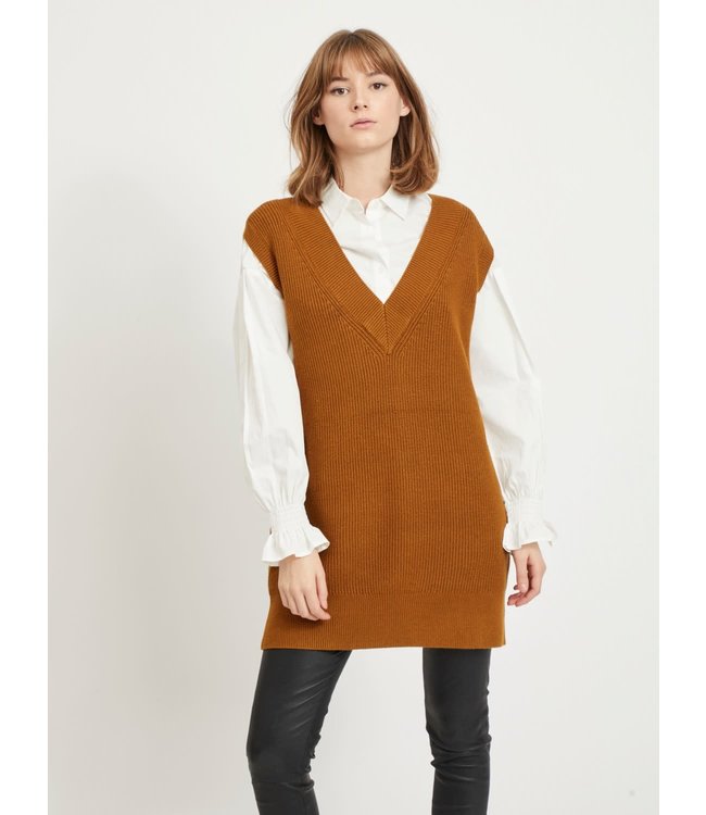 VILA VIKALAN LONG KNIT VEST