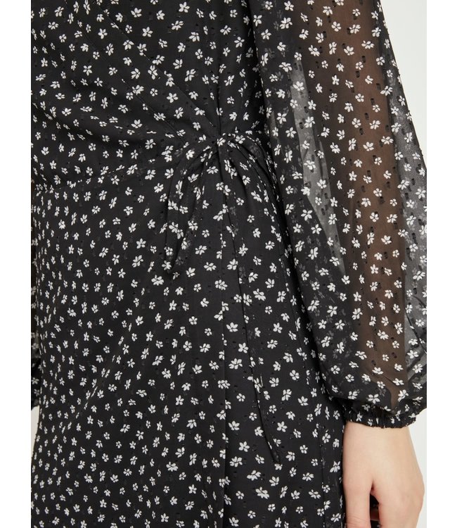 VILA VICELIMA L/S WRAP ANCLE DRESS/SU