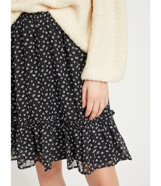 VILA VICELIMA HW SKIRT/SU Black