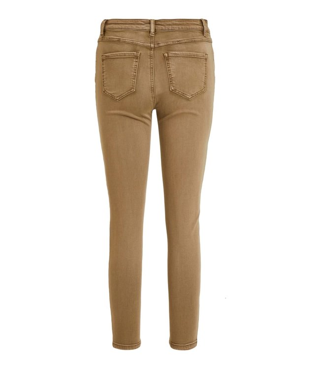 VILA VIAMY RW SKINNY PIGMENT DYE 7/8 JEANS