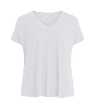 VILA VIBELIS V-NECK S/S TOP/SU