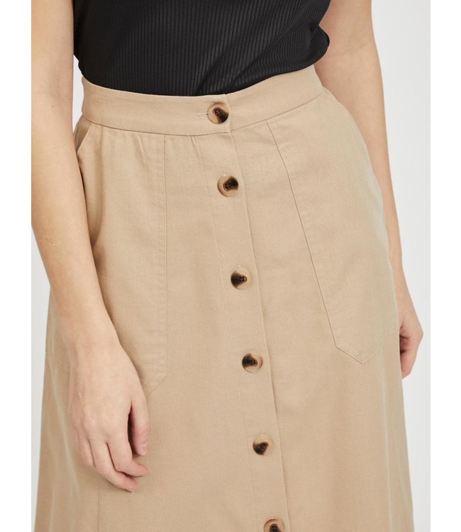 VILA VIALINA HW MIDI SKIRT
