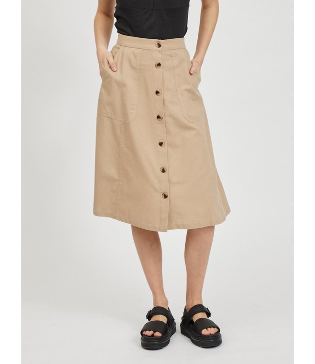 VILA VIALINA HW MIDI SKIRT