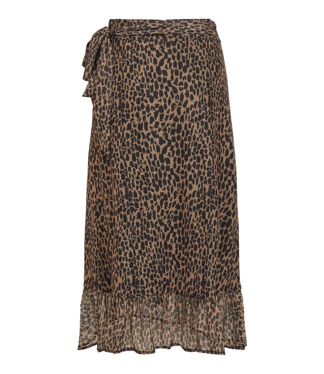 VILA VIVOLETTE HW ANKLE SKIRT- FAV LUX