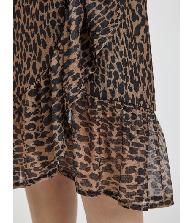 VILA VIVOLETTE HW ANKLE SKIRT- FAV LUX