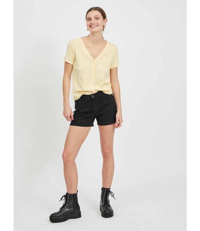 VILA VIDINIA FAYA RW DENIM SHORTS