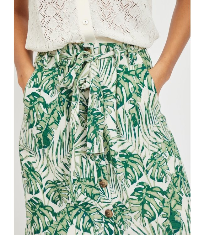 VILA VISANNE HW BUTTON SKIRT/SU
