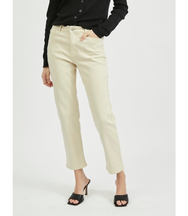 VILA VISOMMER RWRE 7/8 STRAIGHT JEANS
