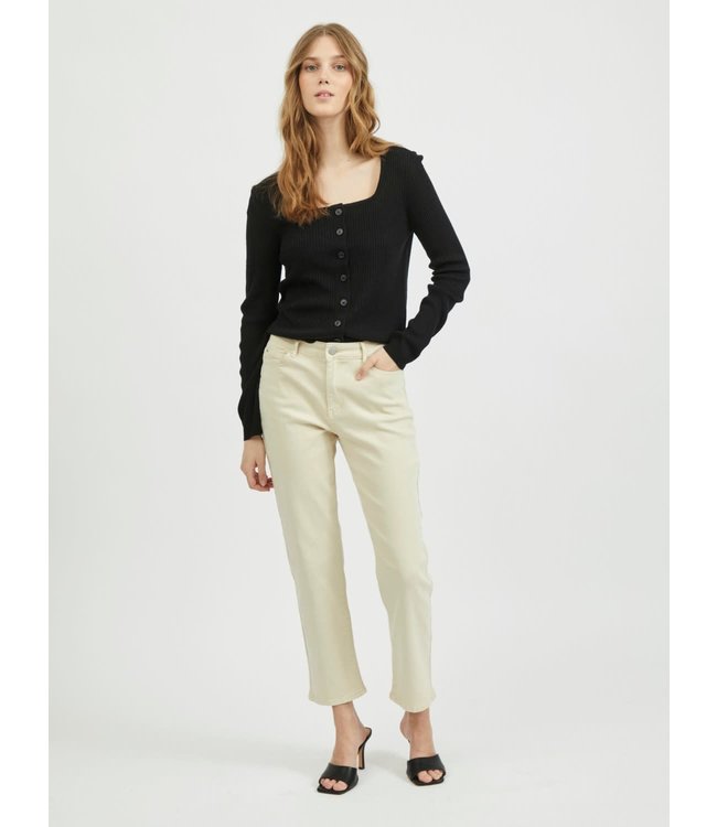 VILA VISOMMER RWRE 7/8 STRAIGHT JEANS