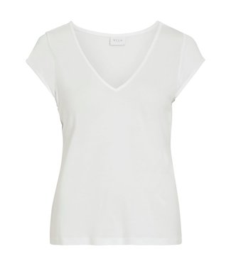 VILA VITRESSY DETAIL V-NECK S/S TOP/SU