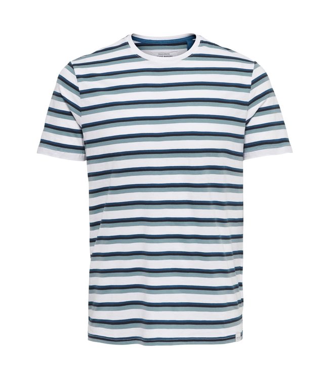 Only & Sons ONSTOMAS LIFE STRIPE SLIM SS NF 9656