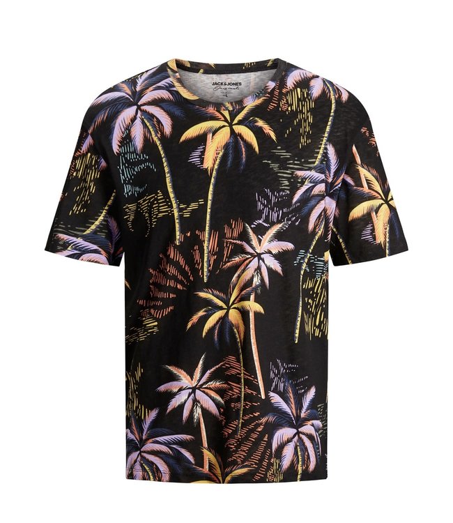 Jack & Jones Junior JORTROPICANA AOP TEE SS CREW NECK JR