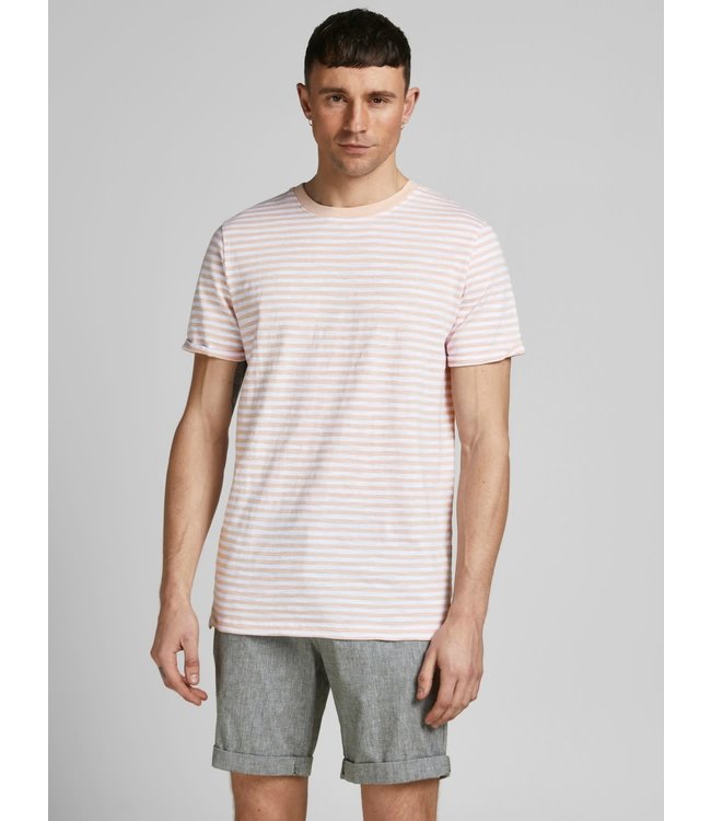Jack & Jones JPRBLABEACH SS TEE STRIPE