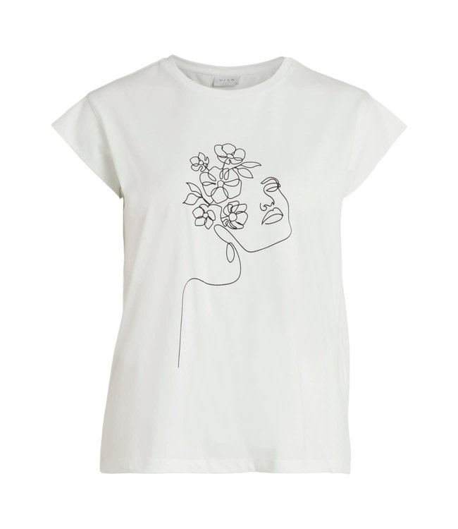 VILA VIDREAMERS LADY CAP SLEEVE TOP/SU