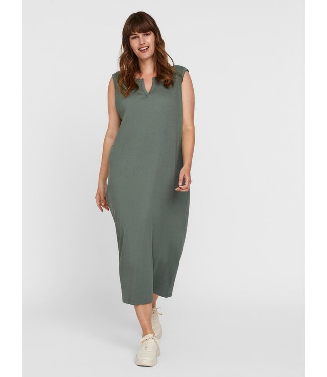 VERO MODA CURVE VMMILNA SL MIDI DRESS - S CURVE