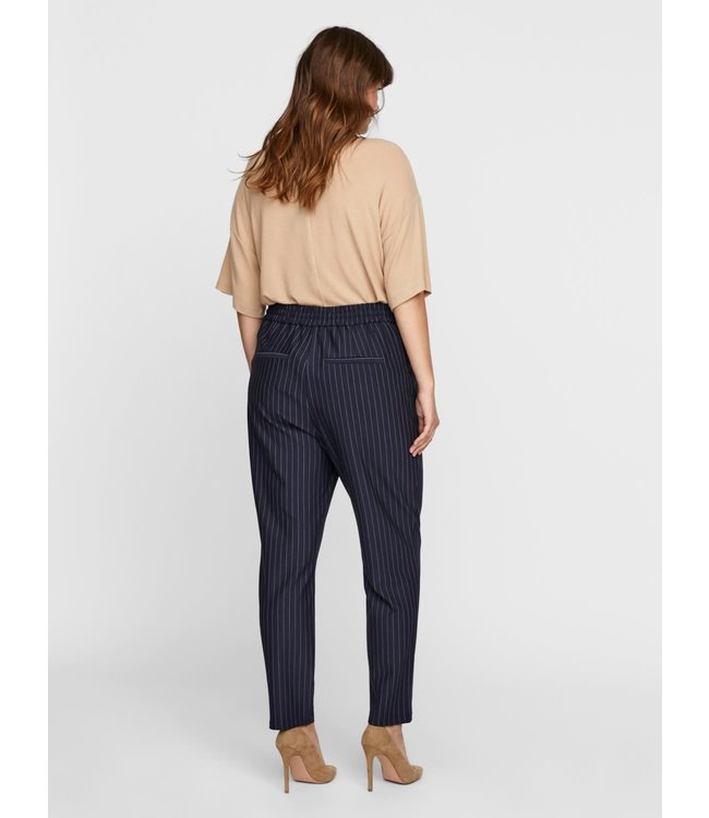 VERO MODA CURVE VMALLINAEVA STRIPE PANT - S CURVE