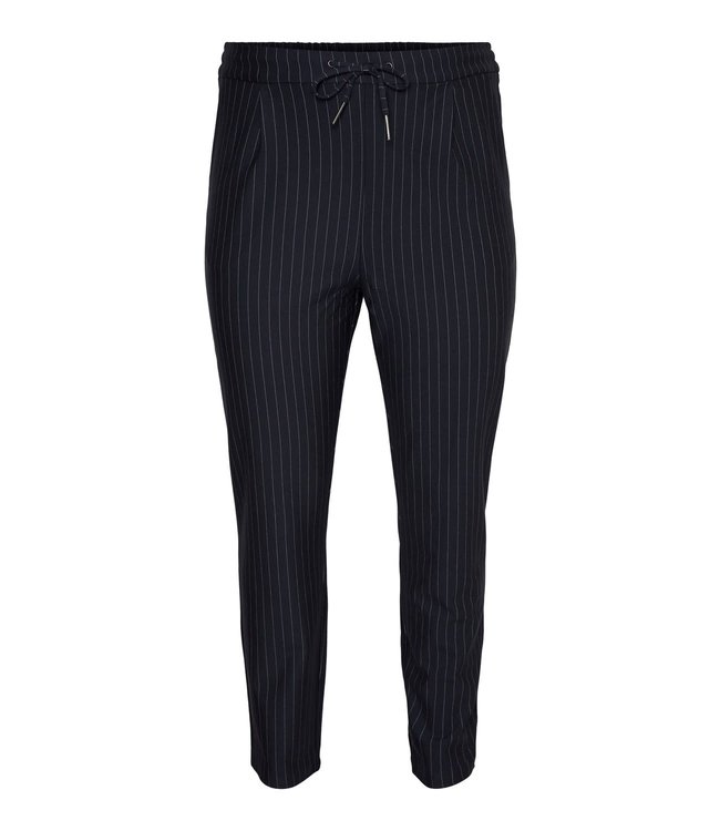 VERO MODA CURVE VMALLINAEVA STRIPE PANT - S CURVE