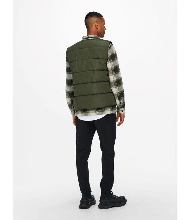 Only & Sons ONSCOLEMAN QUILTED VEST OTW