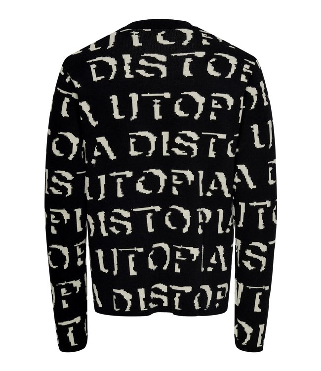 Only & Sons ONSWILL LIFE INTARSIA CREW KNIT