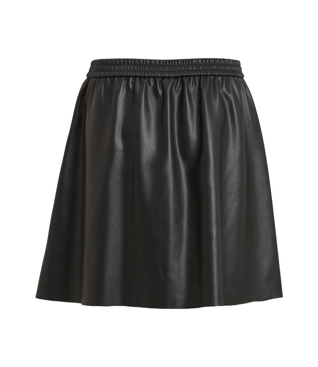VILA VIPEN COATED RW SKATER SKIRT