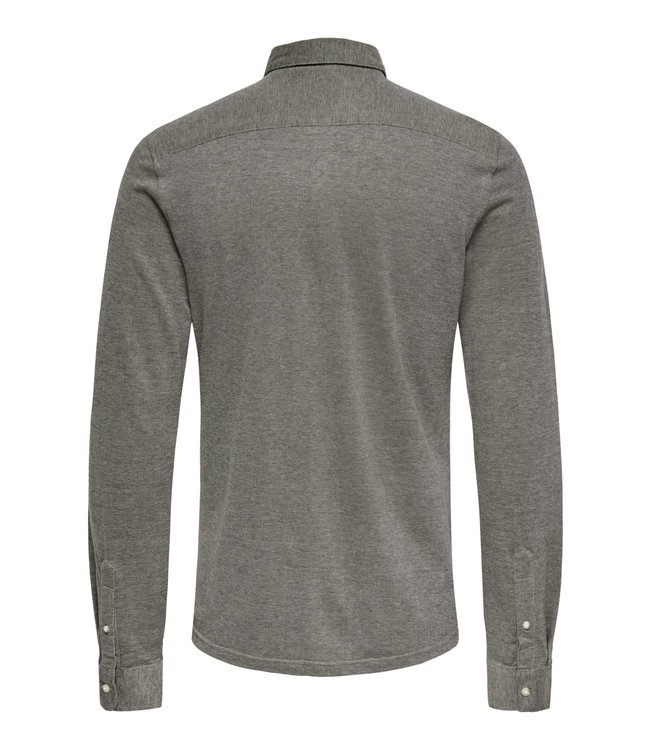 Only & Sons ONSCUTON LIFE LS ORGANIC PIQUE SHIRT