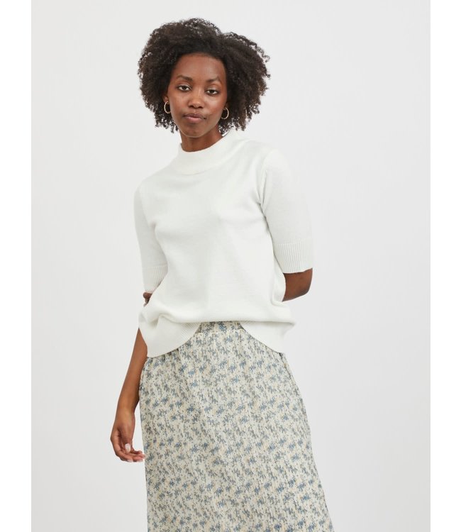 VILA VIRIL CREW NECK 2/4 KNIT TOP